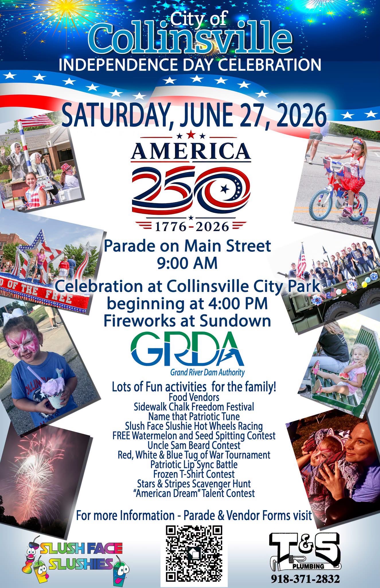Independence Day Celebration & Parade flyer