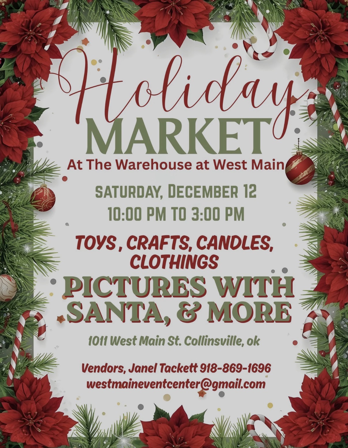 Holiday Market flyer