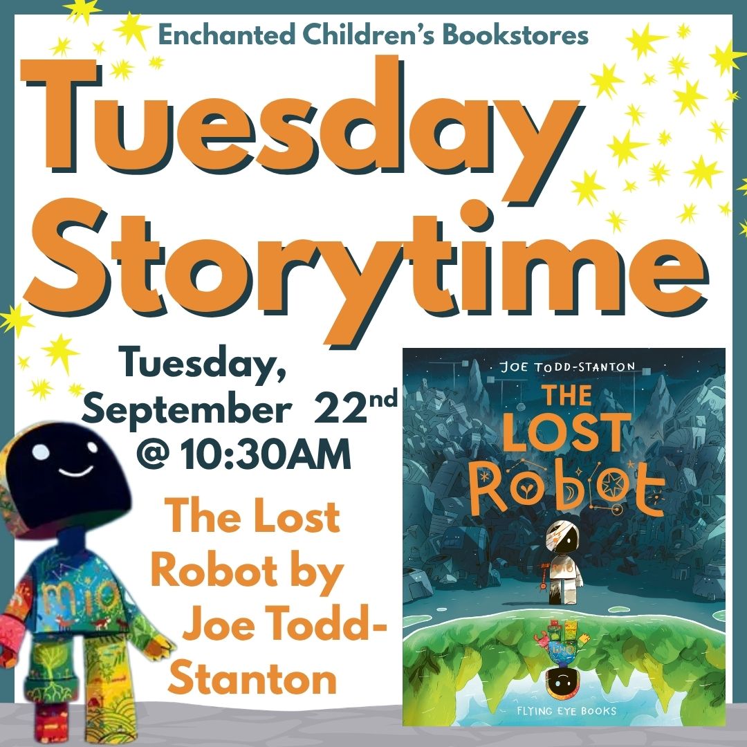 Tuesday Storytime – The Lost Robot flyer