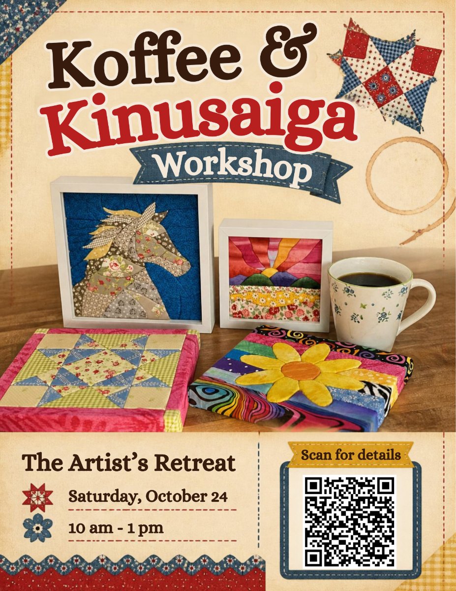 Koffee & Kinusaiga Workshop flyer